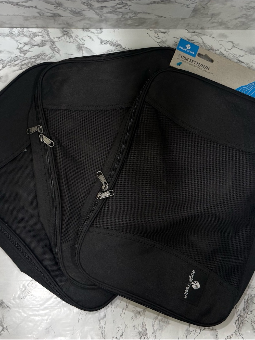 Eagle Creek Black Packing Cube Set - Travel Organization